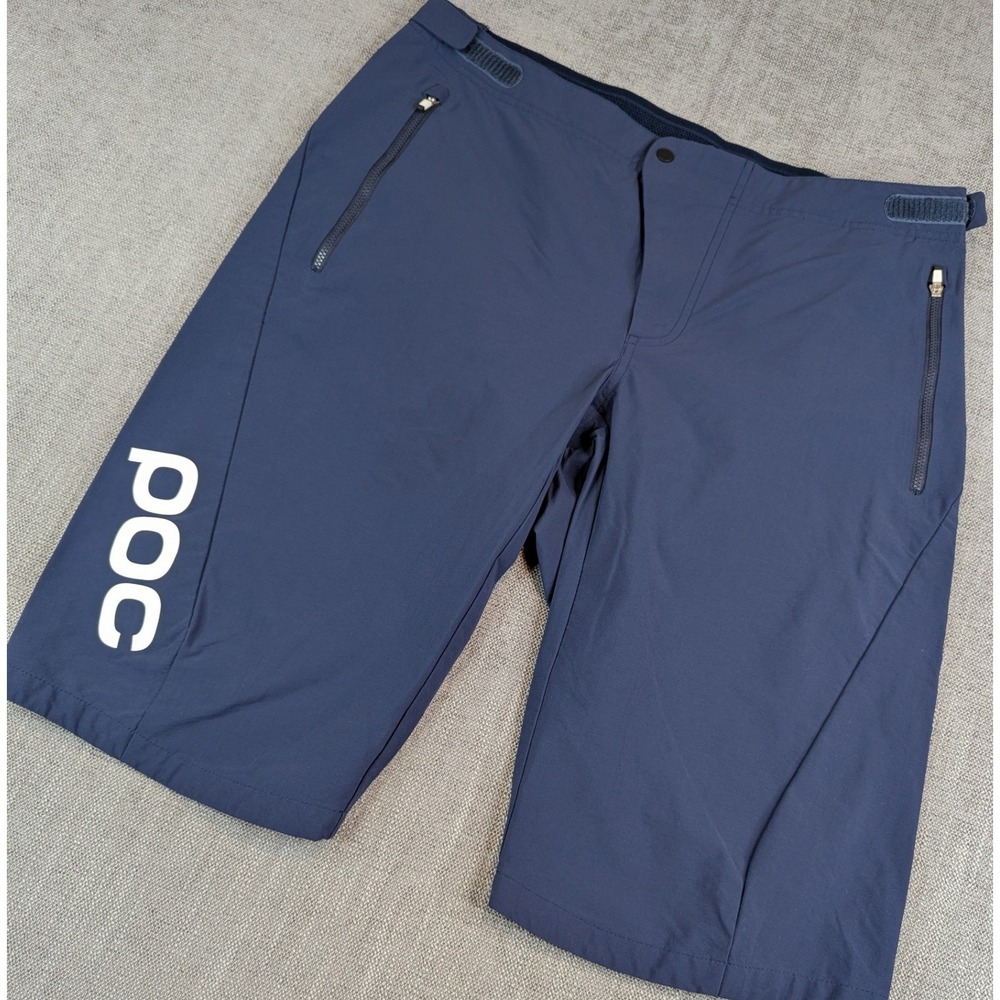 POC Cycling Shorts Mens XL Navy Enduro Mountain Bike Essential MTB Performance